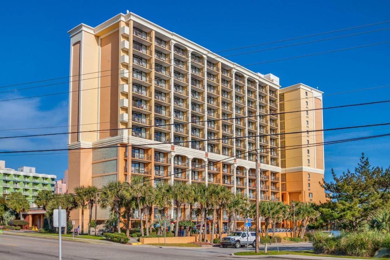 Oversized Ocean View Queen Suite With Beautiful Fireplace And Accents - Sleeps 4 Guests! Myrtle Beach Esterno foto