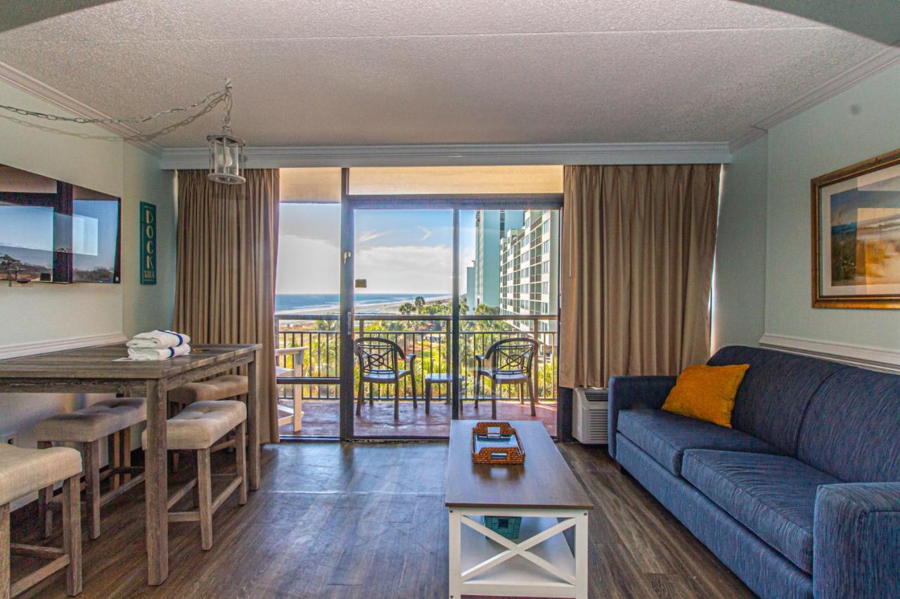 Oversized Ocean View Queen Suite With Beautiful Fireplace And Accents - Sleeps 4 Guests! Myrtle Beach Esterno foto