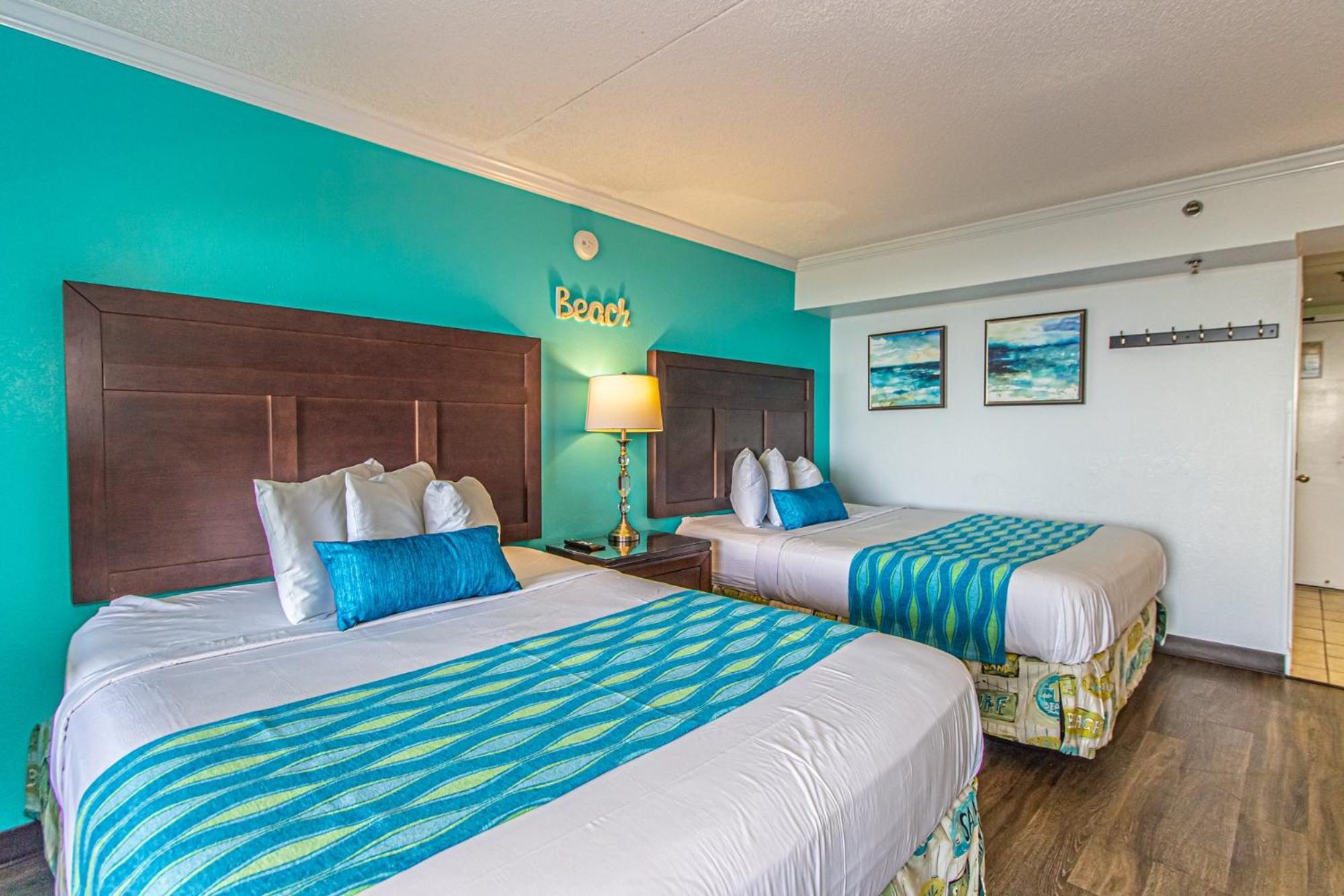 Oversized Ocean View Queen Suite With Beautiful Fireplace And Accents - Sleeps 4 Guests! Myrtle Beach Camera foto