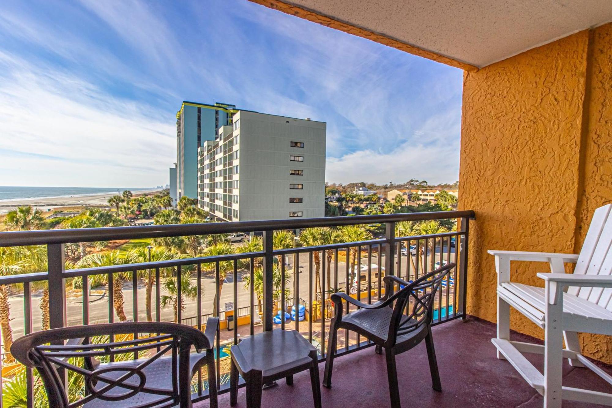 Oversized Ocean View Queen Suite With Beautiful Fireplace And Accents - Sleeps 4 Guests! Myrtle Beach Camera foto
